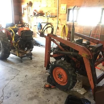 Welding and fabrication in the shop