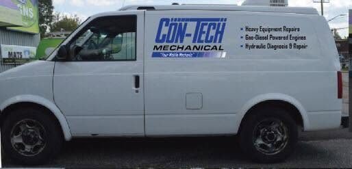Con-Tech Mechanical branded service van
