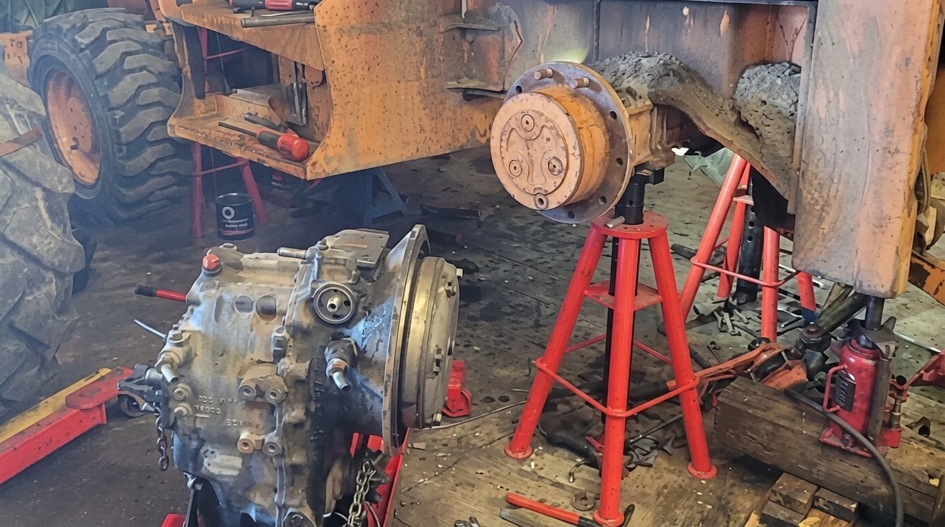 General maintenance and repair work in progress